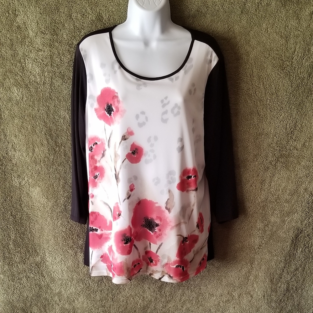 Alfred Dunner long sleeve blouse